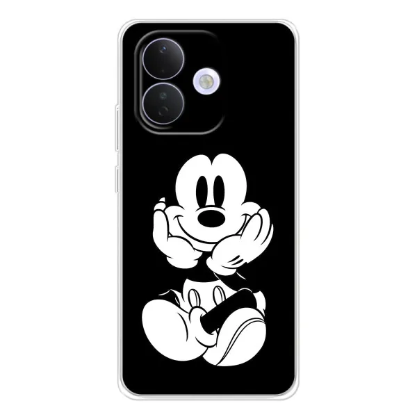 Чехол с принтом «Микки на черном» для Xiaomi Redmi Note 17 Pro