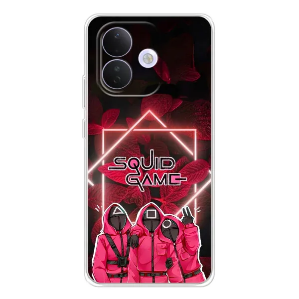 Чехол с принтом «Охранники Игра кальмара» для Xiaomi Redmi Note 17 Pro