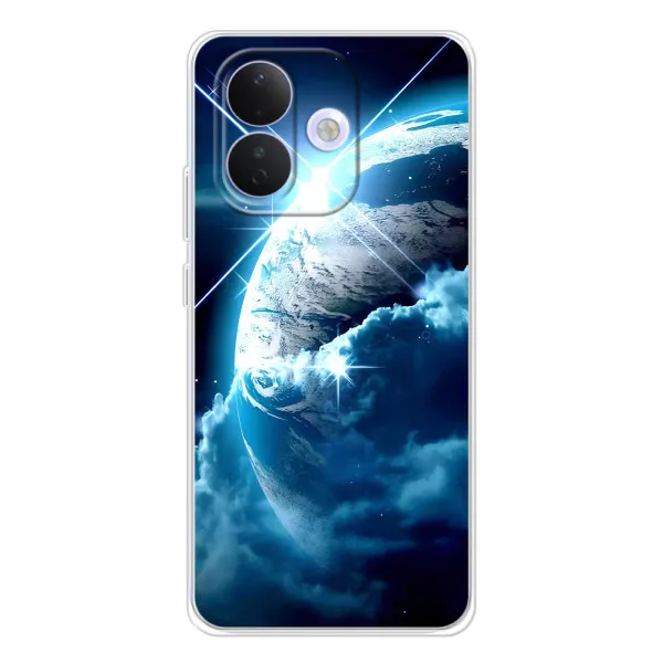 Чехол с принтом «Земля с космоса» для Xiaomi Redmi Note 17 Pro Чехол с принтом «Земля с космоса» для Xiaomi Redmi Note 17 Pro