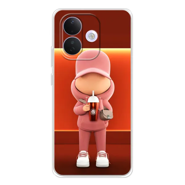 Чехол с принтом «С Кофе» для Xiaomi Redmi Note 17 Pro