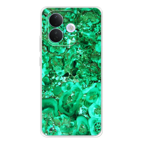Чехол с принтом «Салатный Мрамор» для Xiaomi Redmi Note 17 Pro