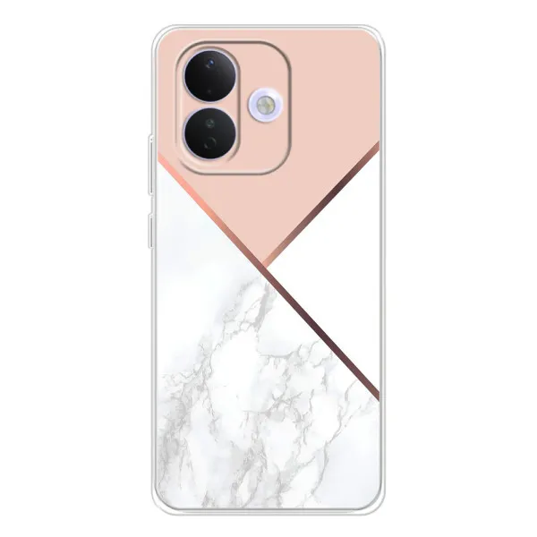 Чехол с принтом «Тройной мрамор» для Xiaomi Redmi Note 17 Pro