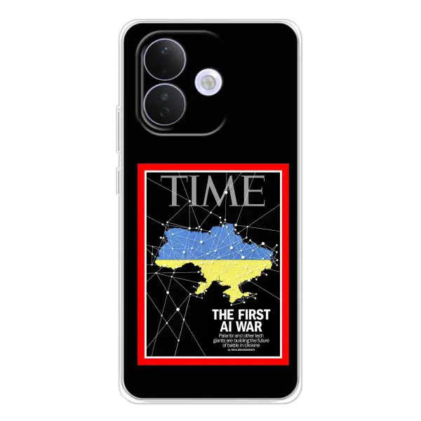 Чехол с принтом «TIME Ukraine» для Xiaomi Redmi Note 17 Pro Чехол с принтом «TIME Ukraine» для Xiaomi Redmi Note 17 Pro