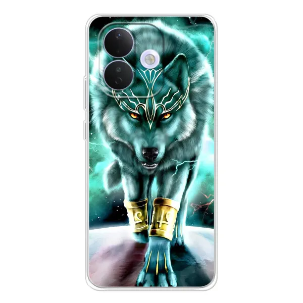 Чехол с принтом «Яркий волк» для Xiaomi Redmi Note 17 Pro Чехол с принтом «Яркий волк» для Xiaomi Redmi Note 17 Pro