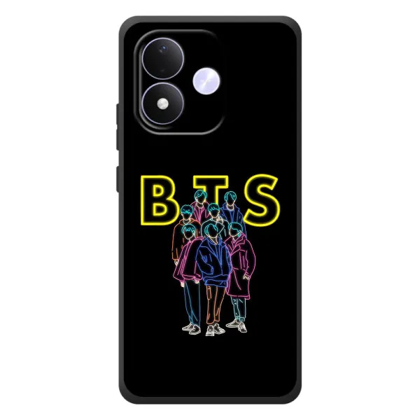 Чехол с принтом «BTS стайл» для Xiaomi Redmi Note 17