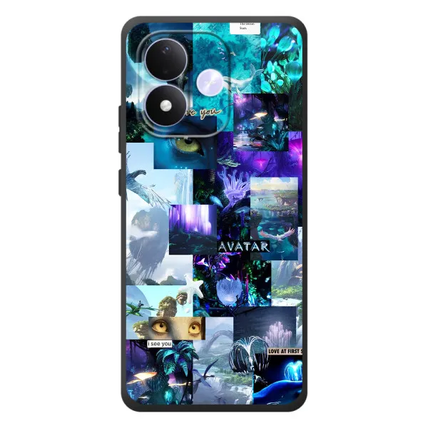 Чехол с принтом «коллаж Аватар» для Xiaomi Redmi Note 17