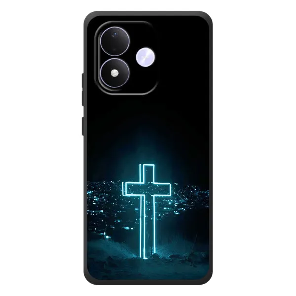 Чохол з принтом «Хрест і місто» для Xiaomi Redmi Note 17