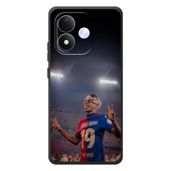 Чохол з принтом «Ямаль на стадіоні» для Xiaomi Redmi Note 17