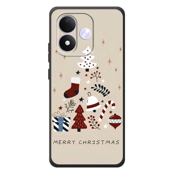 Чехол с принтом «Merry Christmas» для Xiaomi Redmi Note 17