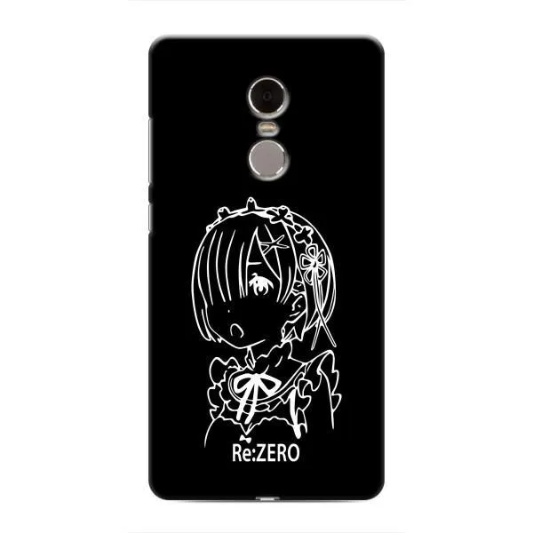 Чехол с принтом «Re: Zero» для Xiaomi Redmi Note 4