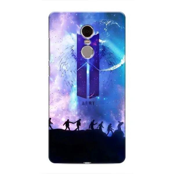 Чохол з принтом «Army BTS» для Xiaomi Redmi Note 4