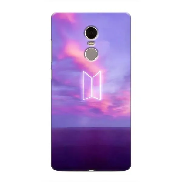 Чохол з принтом «BTS логотип» для Xiaomi Redmi Note 4