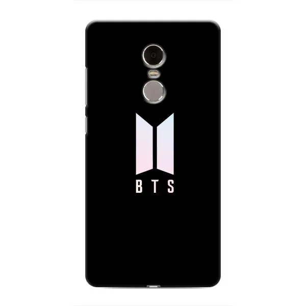 Чохол з принтом «Лого BTS» для Xiaomi Redmi Note 4