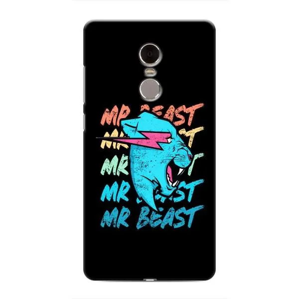 Чехол с принтом «logo Mr beast» для Xiaomi Redmi Note 4