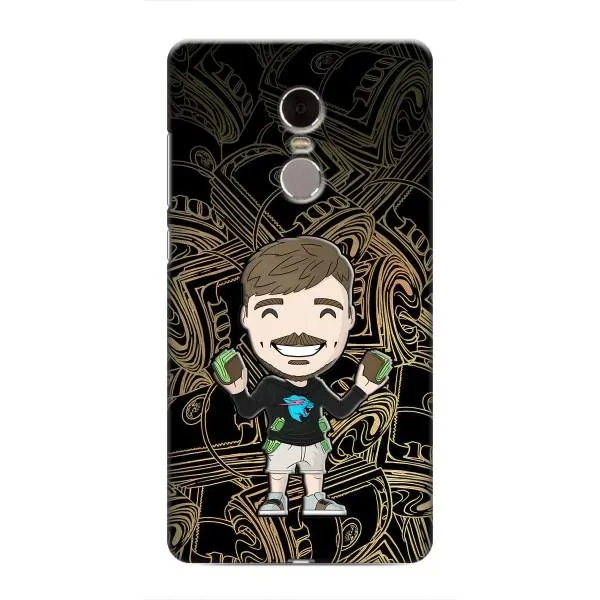 Чехол с принтом «Mister Beast» для Xiaomi Redmi Note 4