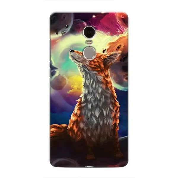 Чехол с принтом «Лисица в космосе» для Xiaomi Redmi Note 4