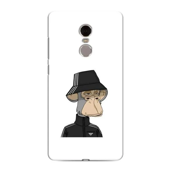 Чехол с принтом «обезьяна NFT Adidas» для Xiaomi Redmi Note 4