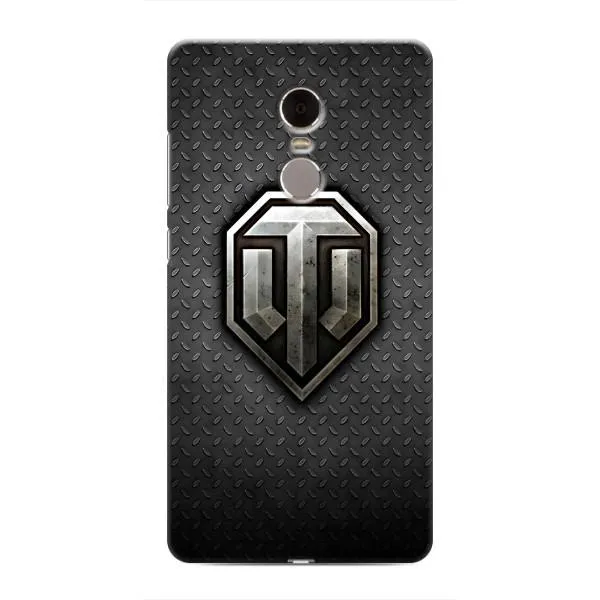 Чохол з принтом «Лого Tanks» для Xiaomi Redmi Note 4
