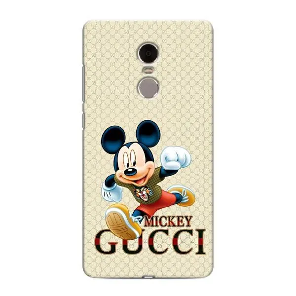 Чехол с принтом «Mikki Gucci» для Xiaomi Redmi Note 4