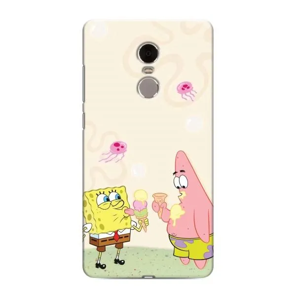 Чехол с принтом «Патрик и Боб» для Xiaomi Redmi Note 4