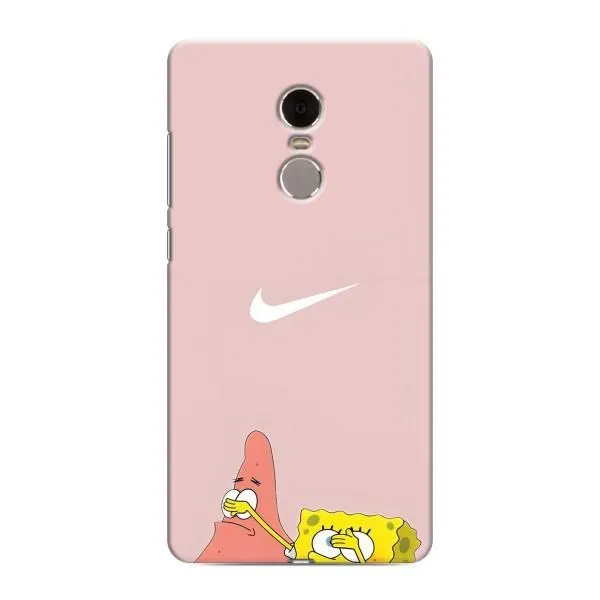 Чехол с принтом «Патрик и Губка» для Xiaomi Redmi Note 4