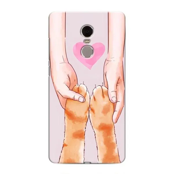 Чехол с принтом «Любовь к котикам» для Xiaomi Redmi Note 4 Чехол с принтом «Любовь к котикам» для Xiaomi Redmi Note 4