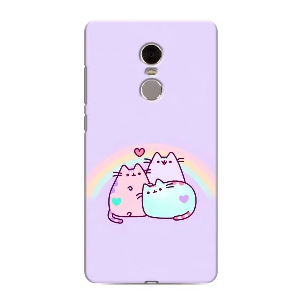 Чехол с принтом «Радужные котики» для Xiaomi Redmi Note 4 Чехол с принтом «Радужные котики» для Xiaomi Redmi Note 4