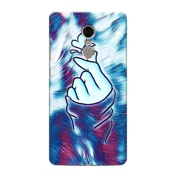 Чехол с принтом «Радужное сердце» для Xiaomi Redmi Note 4