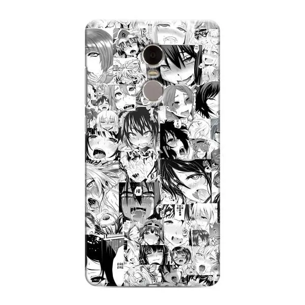 Чехол с принтом «Ahegao manga» для Xiaomi Redmi Note 4