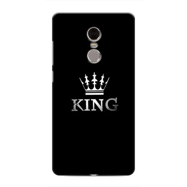 Чехол с принтом «KING» для Xiaomi Redmi Note 4