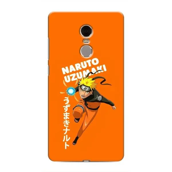 Чехол с принтом «Наруто узумаки» для Xiaomi Redmi Note 4
