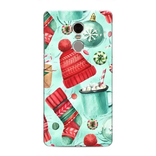 Чехол с принтом «Одежда НГ» для Xiaomi Redmi Note 4
