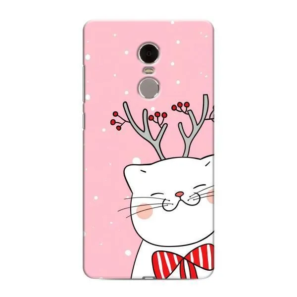 Чехол с принтом «Зимний кот» для Xiaomi Redmi Note 4