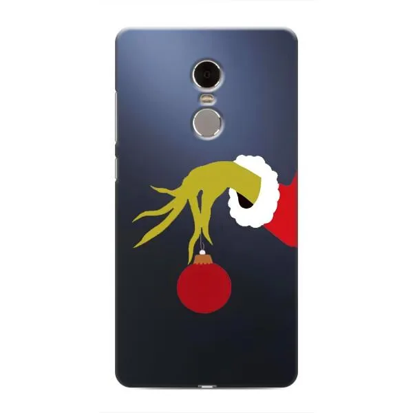 Чехол с принтом «Гринч с игрушкой» для Xiaomi Redmi Note 4