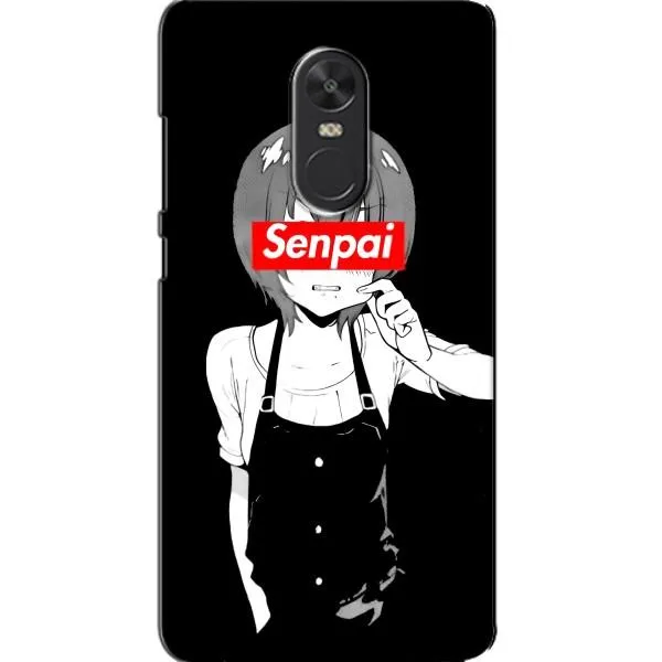 Чехол с принтом «Senpai» для Xiaomi Redmi Note 4X
