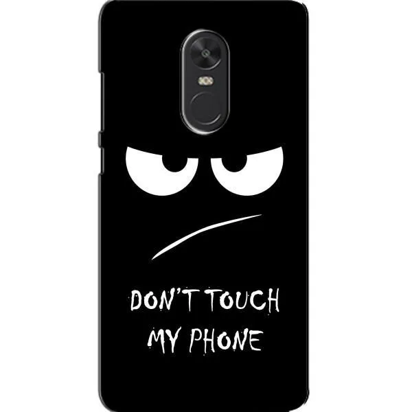 Чехол с принтом «Dont Touch» для Xiaomi Redmi Note 4X