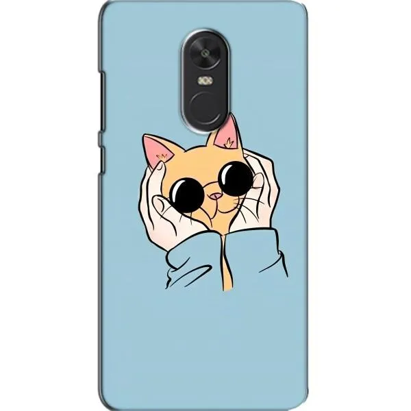 Чехол с принтом «Котик в очках» для Xiaomi Redmi Note 4X Чехол с принтом «Котик в очках» для Xiaomi Redmi Note 4X