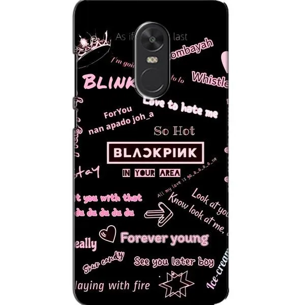 Чехол с принтом «BLACKPINK» для Xiaomi Redmi Note 4X