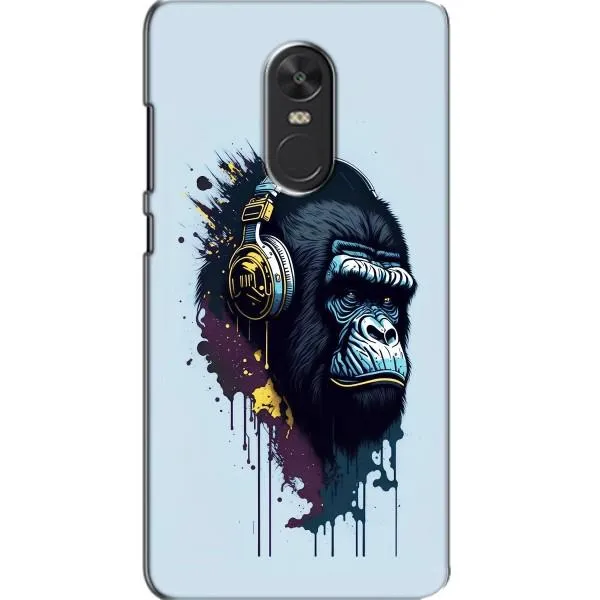 Чехол с принтом «Горилла в наушниках» для Xiaomi Redmi Note 4X