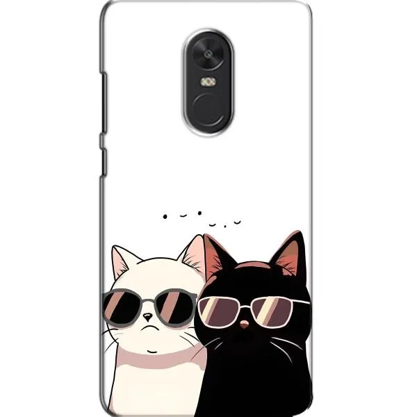 Чохол з принтом «Коти в окулярах» для Xiaomi Redmi Note 4X Чохол з принтом «Коти в окулярах» для Xiaomi Redmi Note 4X