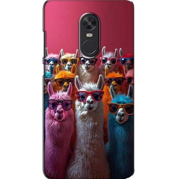 Чехол с принтом «Ламы в очках» для Xiaomi Redmi Note 4X Чехол с принтом «Ламы в очках» для Xiaomi Redmi Note 4X
