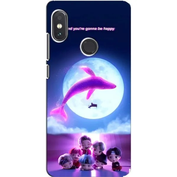 Чохол з принтом «КИТ BTS» для Xiaomi Redmi Note 5 Pro