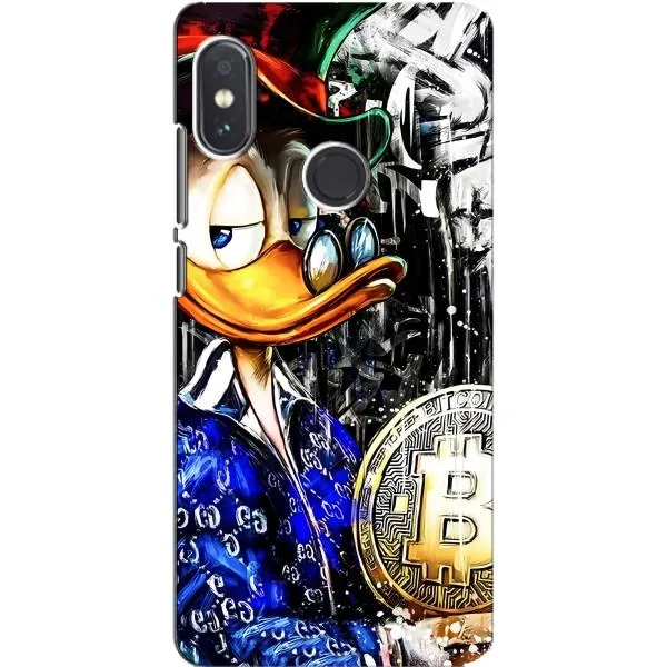 Чехол с принтом «Биткойн Скрудж» для Xiaomi Redmi Note 5 Pro