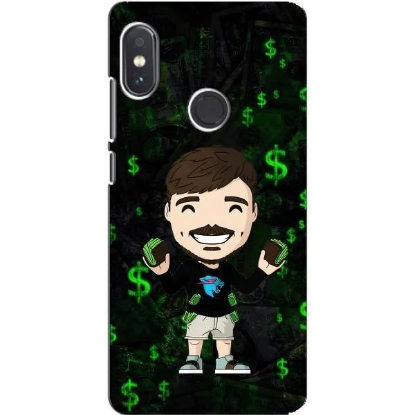Чохол з принтом «Блогер Beast» для Xiaomi Redmi Note 5 Pro