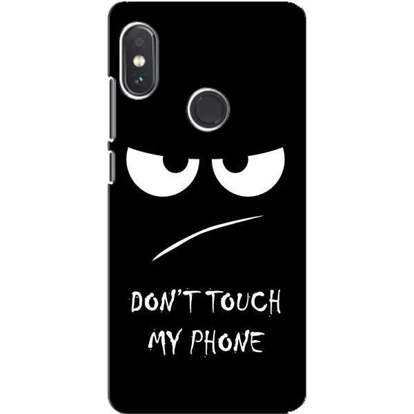 Чохол з принтом «Dont Touch» для Xiaomi Redmi Note 5 Pro