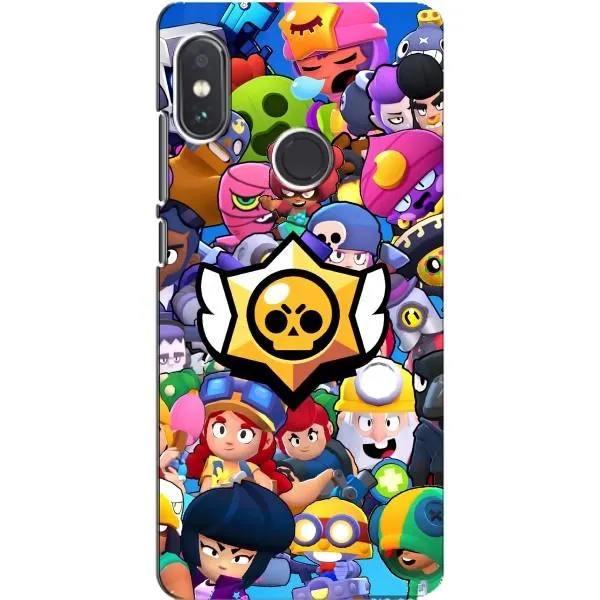 Чохол з принтом «Лого Brawl Stars» для Xiaomi Redmi Note 5 Pro Чохол з принтом «Лого Brawl Stars» для Xiaomi Redmi Note 5 Pro