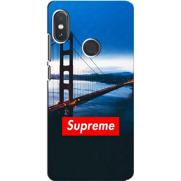 Чохол з принтом «Стиль Supreme» для Xiaomi Redmi Note 5 Pro