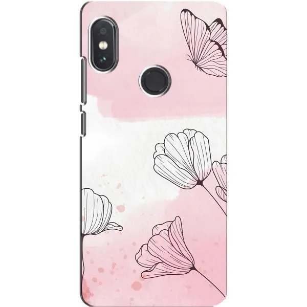 Чохол з принтом «Рожеві квіти» для Xiaomi Redmi Note 5 Pro Чохол з принтом «Рожеві квіти» для Xiaomi Redmi Note 5 Pro