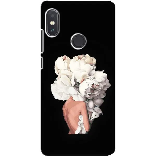 Чохол з принтом «Білі квіти» для Xiaomi Redmi Note 5