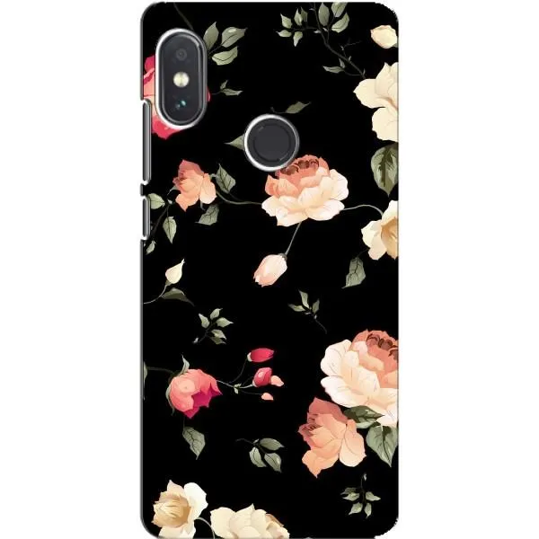 Чохол з принтом «Трояндочки» для Xiaomi Redmi Note 5